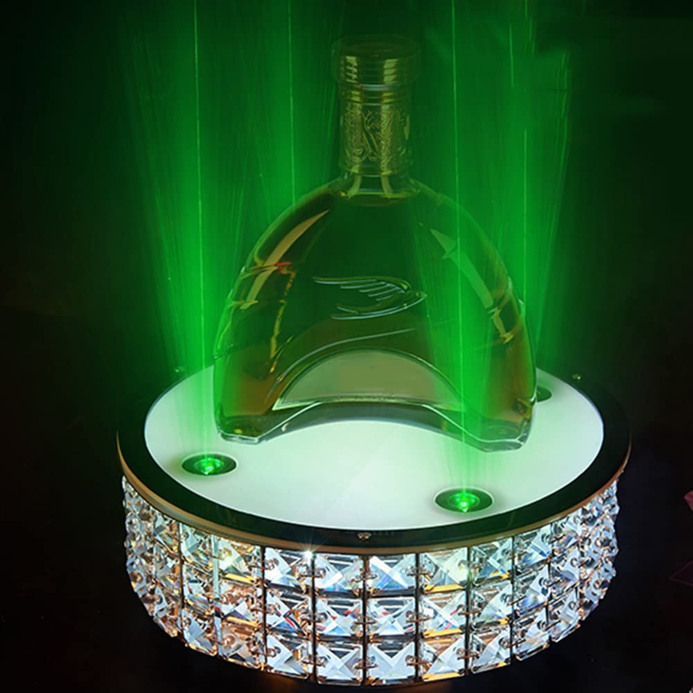 Amazon｜ワインラック LED ボトル ディスプレイ スタンド レーザー